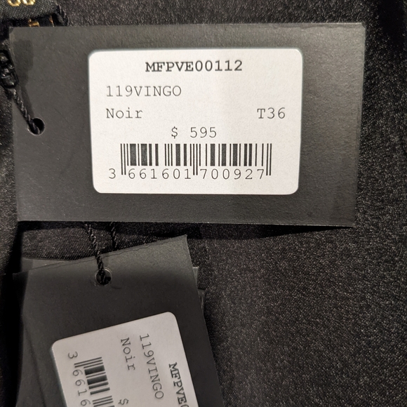 Maje women's black sequined blazer - Picture 5 of 5